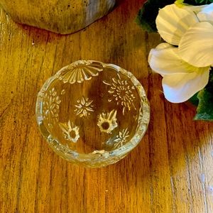 Mikasa  Crystal  Footed Candy Dish Bowl